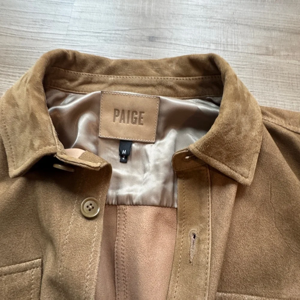 Paige Peyman Jacket seedling Suede - Picture 3 of 5